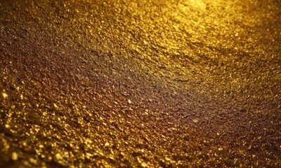 close-up of a textured surface with a golden color, possibly a wall or a piece of fabric.