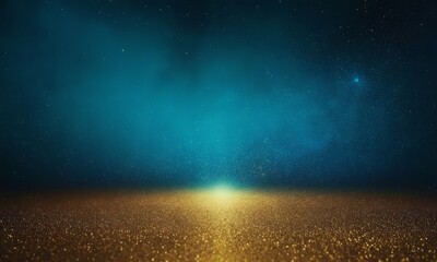 blurred photograph of a starry night sky with a bright light source in the center.
