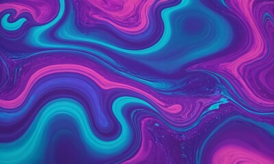 Fototapeta premium vibrant abstract pattern featuring swirling lines and swirls in shades of blue, pink, and purple.