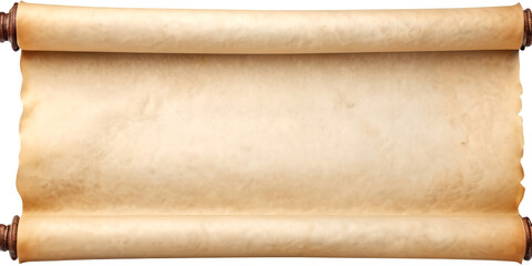 a scroll of old papyrus