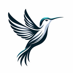 Fototapeta premium hummingbird digital PNG images on white background