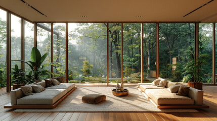 Luxurious Villa Living Rooms with Stunning Views