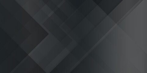 Fototapeta premium modern seamless abstract business and technology background, empty black and white tiles on black background, Luxury modern seamless abstract geometric black pattern, empty black and white tiles.