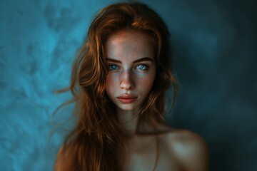 Naklejka premium portrait of female model