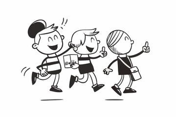 Children go to school