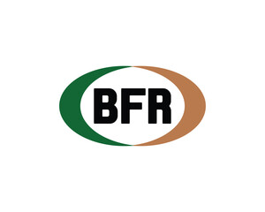 BFR Logo design vector template. BFR logo design.