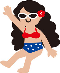 여름 물놀이 수영 방학 