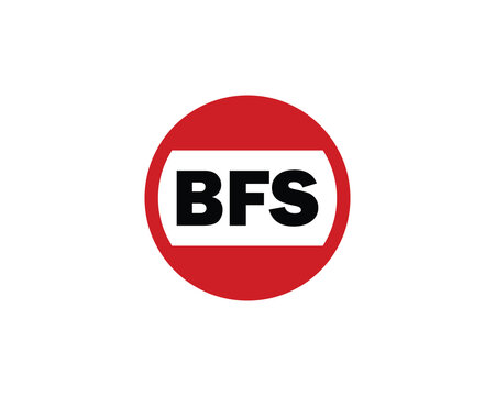 BFS logo design vector template. BFS logo design.