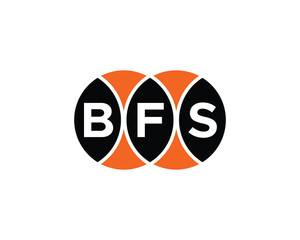 BFS logo design vector template. BFS logo design.