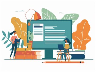 Education consultant developing curriculum guidelines and educational standards for a school district Curriculum Development