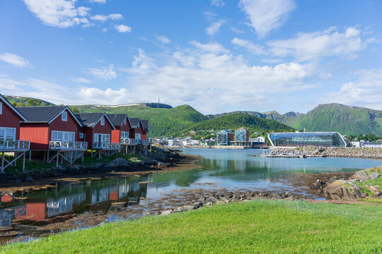 View from Stokmarknes, Vester&aring;len, Norway