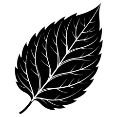 rose leaf silhouette