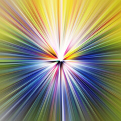 Obraz premium Colorful zoom motion effect. Abstract background.