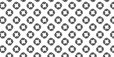 Fototapeta premium Black And White Abstract Geometric Pattern Background.
