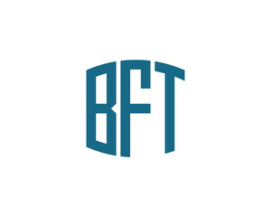 BFT Logo design vector template. BFT Logo design.