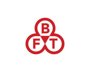 BFT Logo design vector template. BFT Logo design.