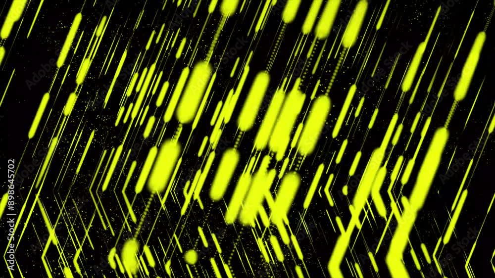 Aufkleber graphic illustration of digital technology. diagonal lines structure. abstract colored geometric sha