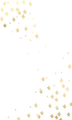 Abstract stars shiny gold glitter design element.Gold Texture. Stars gold dust Light Golden Confetti star. Golden Illustration Backdrop. Celebrate banner.