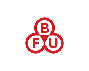 BFU logo design vector template. BFU logo design.