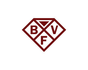 BFV logo design vector template. BFV Logo design.