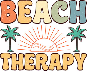 Obraz premium Beach Therapy Sublimation