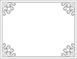 Sketch illustration silhouette vector image detail design background pattern classic vintage floral ethnic traditional europe