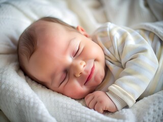 Heartwarming Images of a Sleeping Baby.   Sweet Images of a Baby in Slumber.