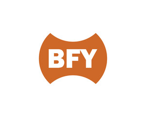 BFY logo design vector template. BFY logo design.