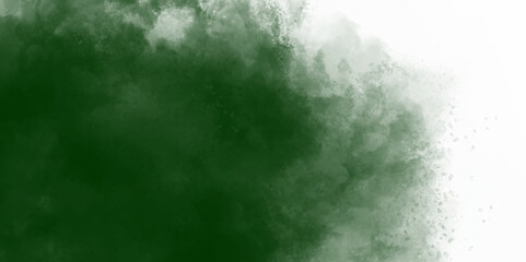 Dark green concrete texture wall background on black. vector art, smoke cloud, space view illustration, Isolated mysterious dark green fog on black background, smoky effect for photos and artworks. 