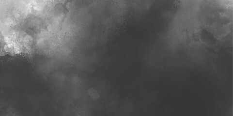 Abstract background with white and black watercolor texture. digital pastel art watercolor splash texture.  Beautiful stylist modern White with smoke. Painting with cloudy distressed texture. 