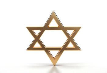 star david minimalistic style isolated white background high resolution high details vibrant