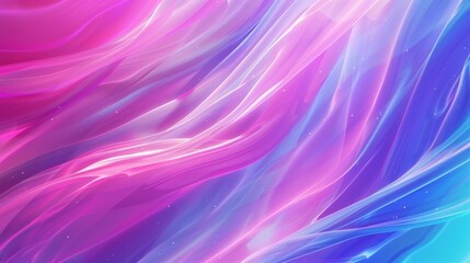 Obraz premium Colorful lines creating a flowing fabric effect on abstract background