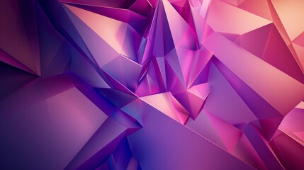 Fototapeta premium Futuristic, abstract background forming a geometric design with triangles