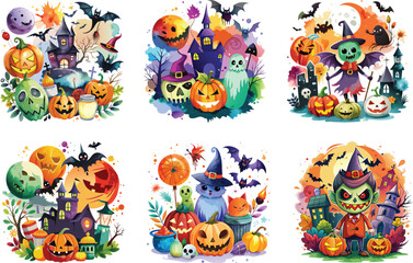 Halloween Vactor Design