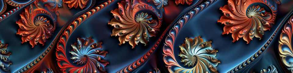 abstract fractal background