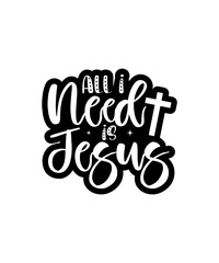 Naklejka premium Jesus Sticker Design, Jesus Sticker SVG design, Jesus Sticker 
