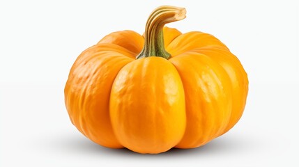 Fototapeta premium Vegetable pumpkin on transparent background