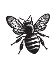 vector Bee vector art,graphics Bees icons set,vintage illustration Bee clipart,vector Bees flat style artwork design