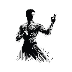 Fototapeta premium kungfu, Tai Chi