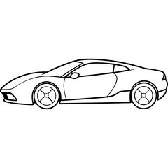 sports car illistion