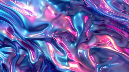 Fototapeta premium Abstract Metallic Texture with Shimmering Colors
