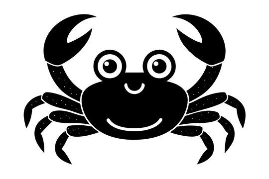 recommend clip art: Funny Crab Vector Illustration with White Background Cartoons, Clipart, Line Art Design, Funny crab vector illustration, perfect for cartoons, clipart, and line art designs with a white background.