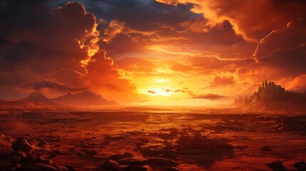 Scorching days: heat, summer, hot weather, marking the season with intense sunlight, high temperatures, and long days, inviting outdoor activities and the need for cooling measures and hydration.