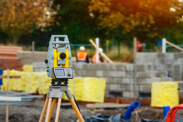 Surveying Equipment on Construction Site During Daylight Hours