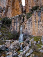 Aerial view of Castril natural park, Granada, Spain
