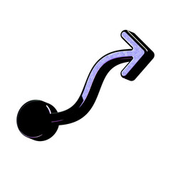 A stunning 3D icon with an elegant space texture,  perfect for adding sophistication to any project