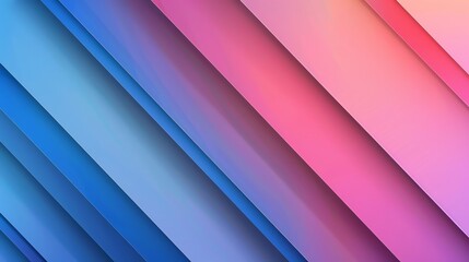 Modern and stylish abstract background with diagonal blue and pink lines