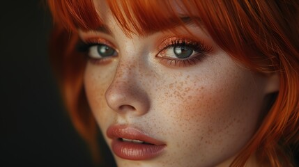 Fototapeta premium Beauty Portrait / Closeup of a gorgeous young girl