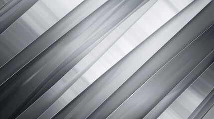 Obraz premium Modern and stylish abstract background with overlapping diagonal shapes in shades of gray