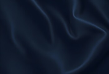 Obraz premium Dark blue velvet texture sample background, smooth, some waves, well enlighted